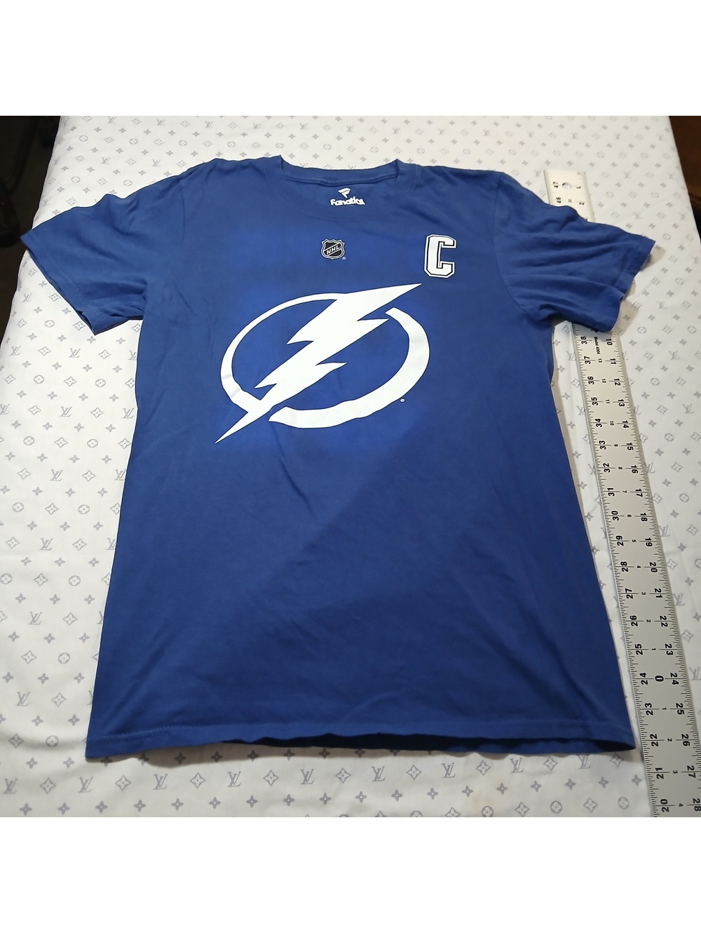 Fanatics Tampa Bay Lightning Stamkos 91 Blue T Shirt Kids Small